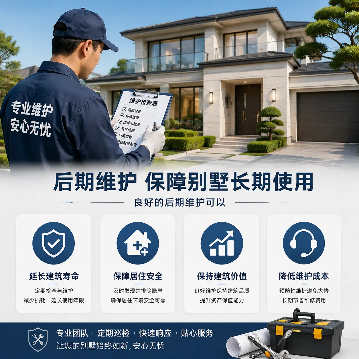 别墅建造公司推荐: 平塘 施工质量的关键要素