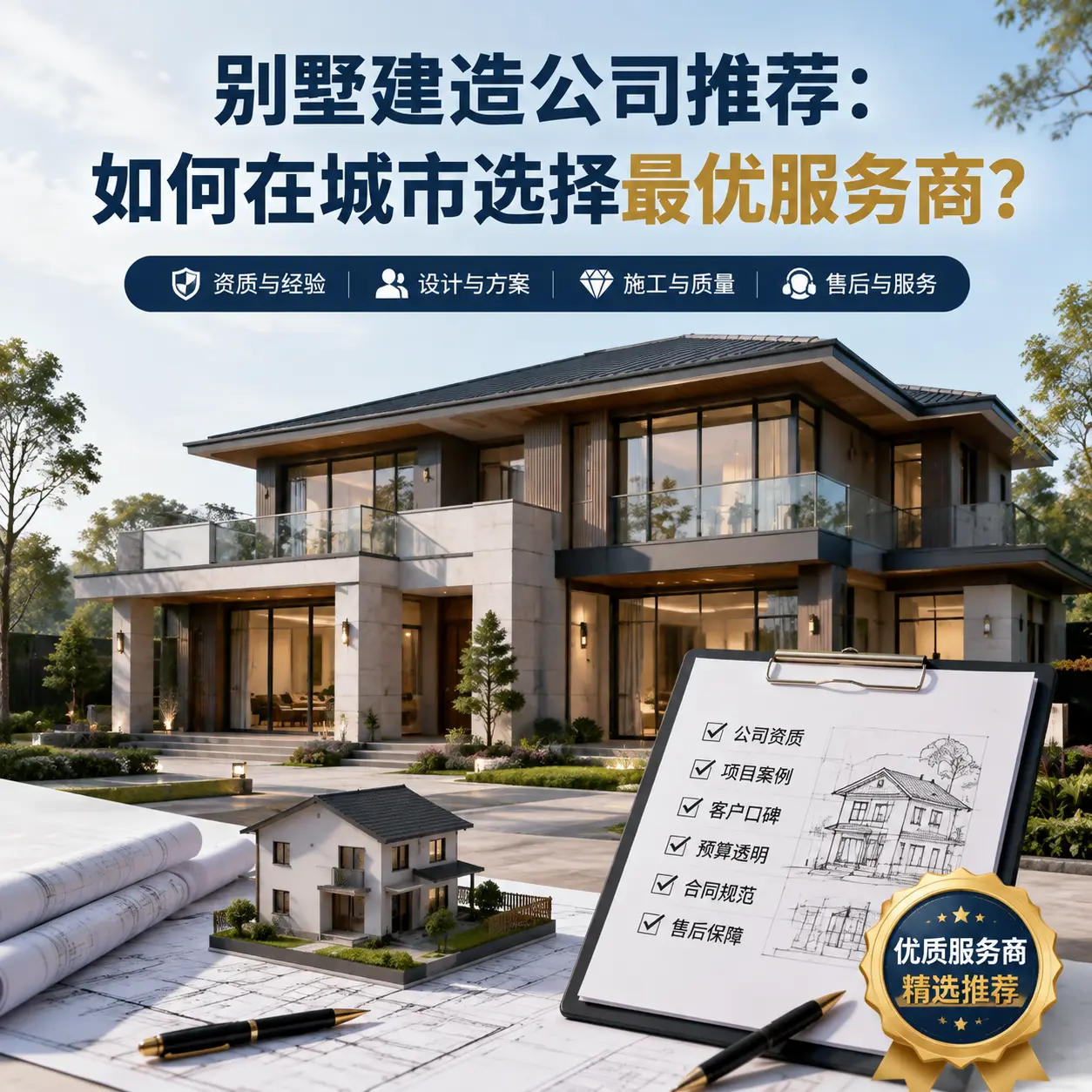 别墅建造公司推荐:如何在 平塘 选择最优服务商?