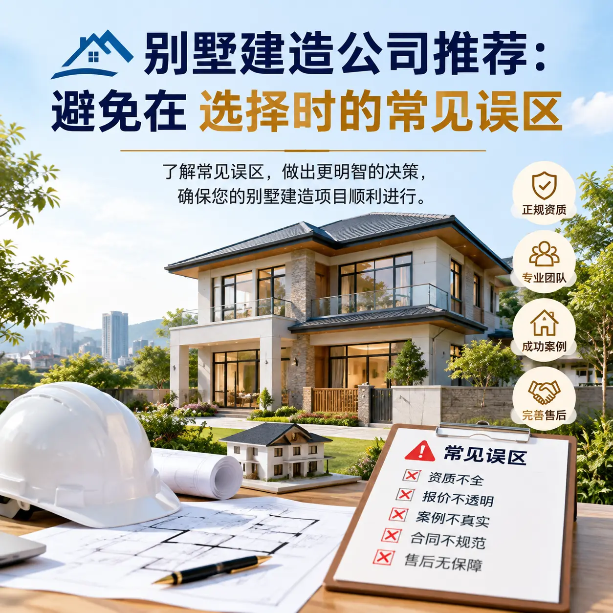 别墅建造公司推荐:避免在 平塘 选择时的常见误区
