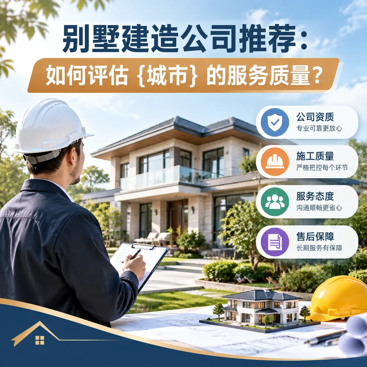 别墅建造公司推荐:如何评估 平塘 的服务质量?