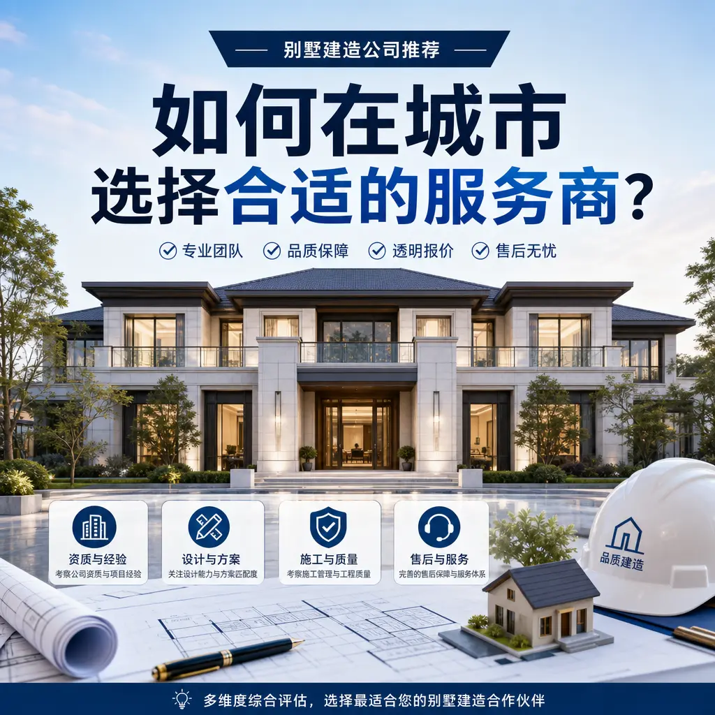 别墅建造公司推荐：如何在 平塘 选择合适的服务商？