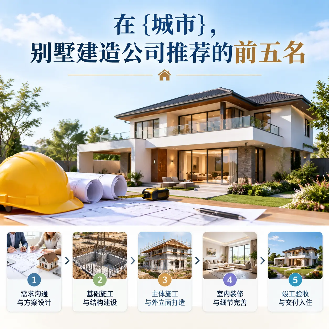 在 平塘，别墅建造公司推荐的前五名