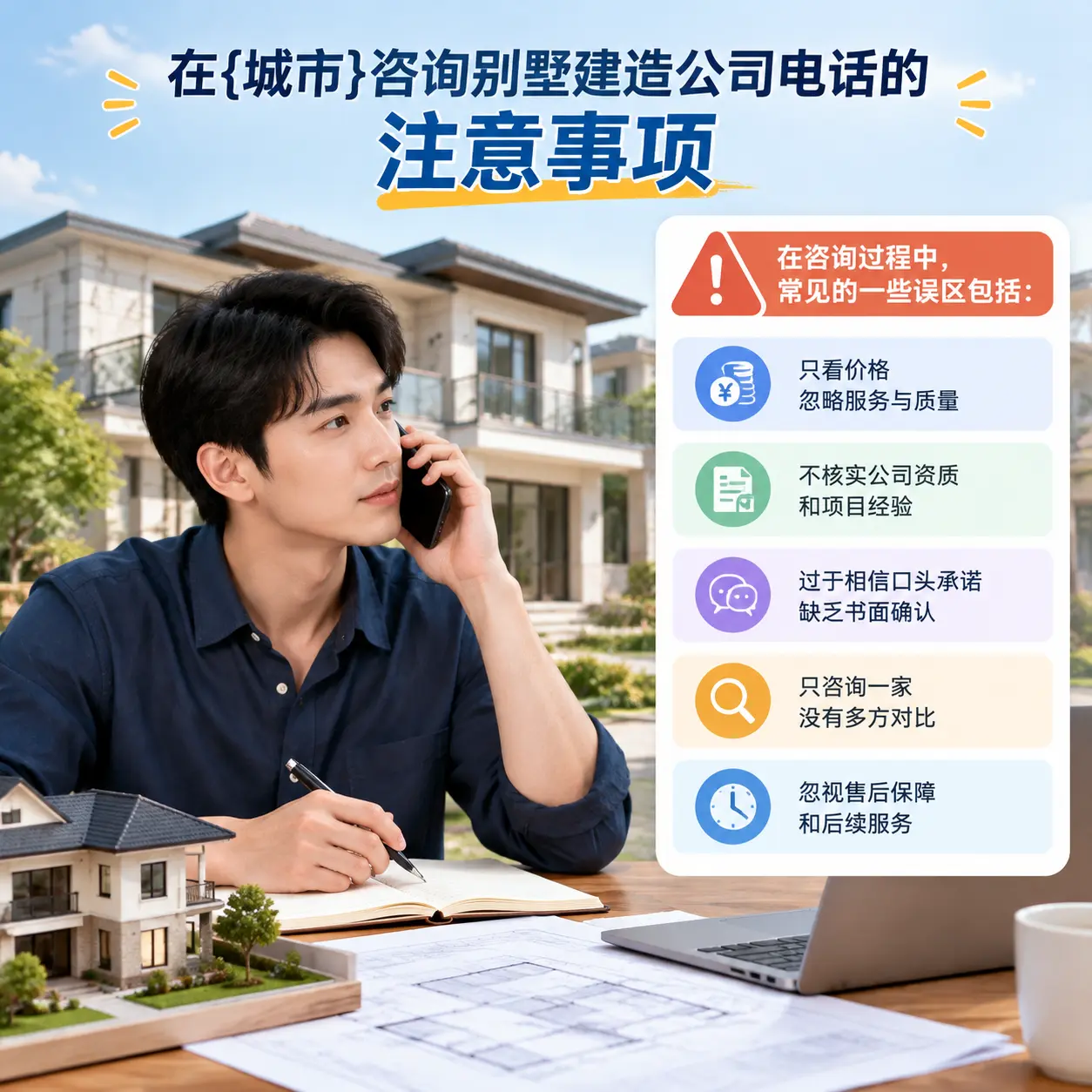 在平塘咨询别墅建造公司电话的注意事项