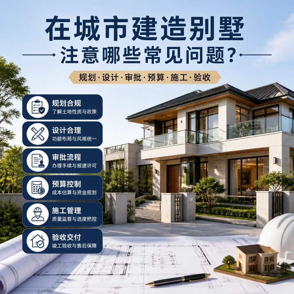 在 平塘 建造别墅，注意哪些常见问题？