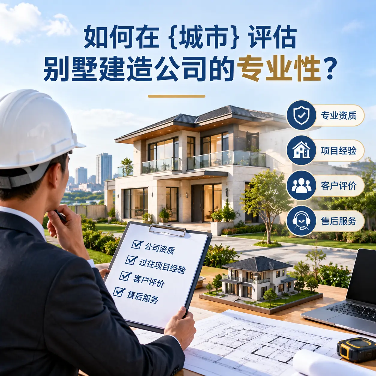 如何在 平塘 评估别墅建造公司的专业性？