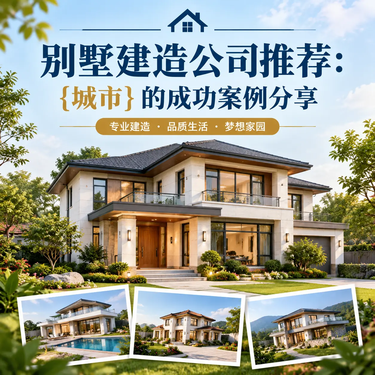 别墅建造公司推荐： 平塘 的成功案例分享