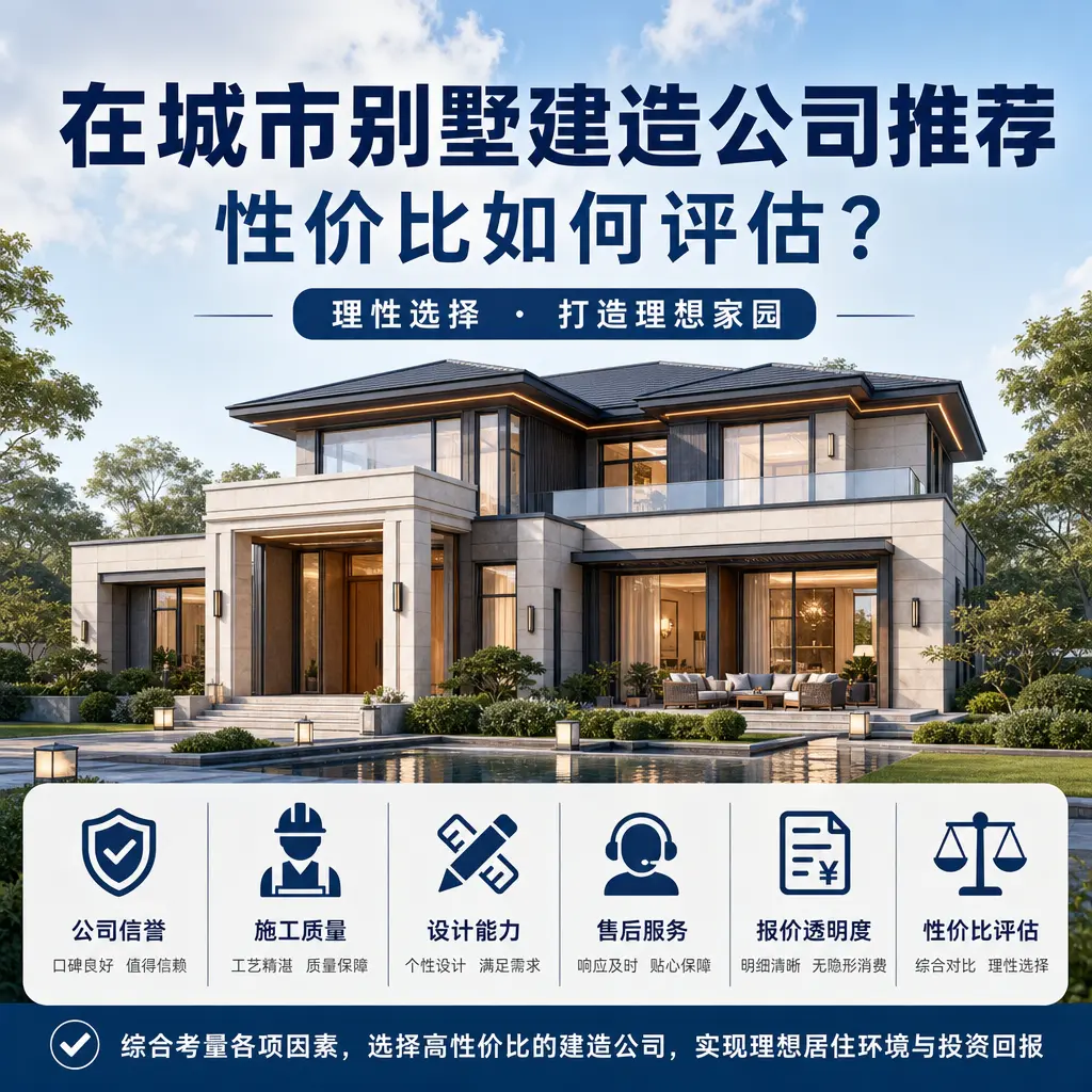 在 平塘 别墅建造公司推荐,性价比如何评估?