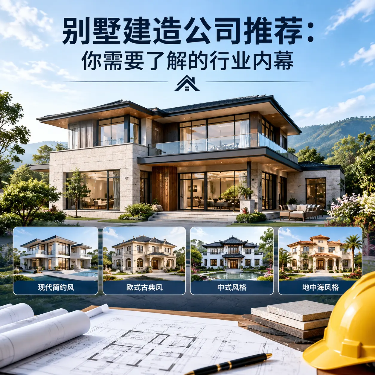 平塘 别墅建造公司推荐：你需要了解的行业内幕